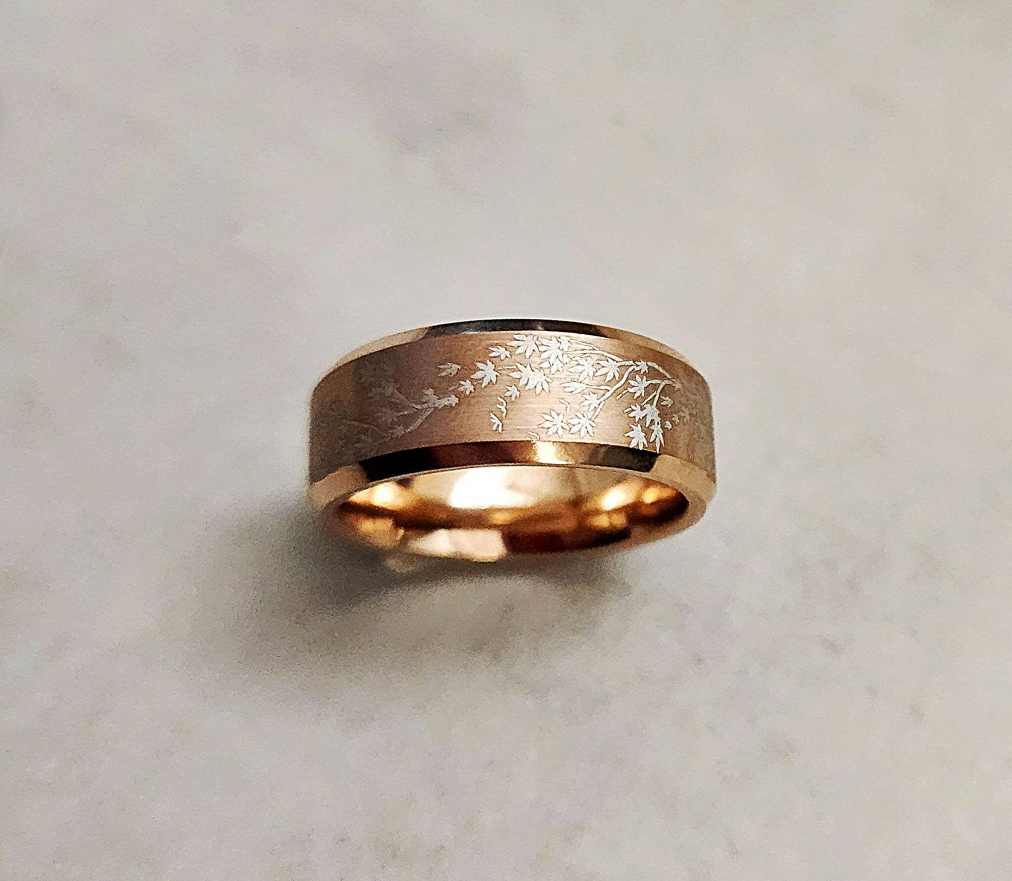 Engraved Rings Japanese Japanese Traditional Wedding Rings