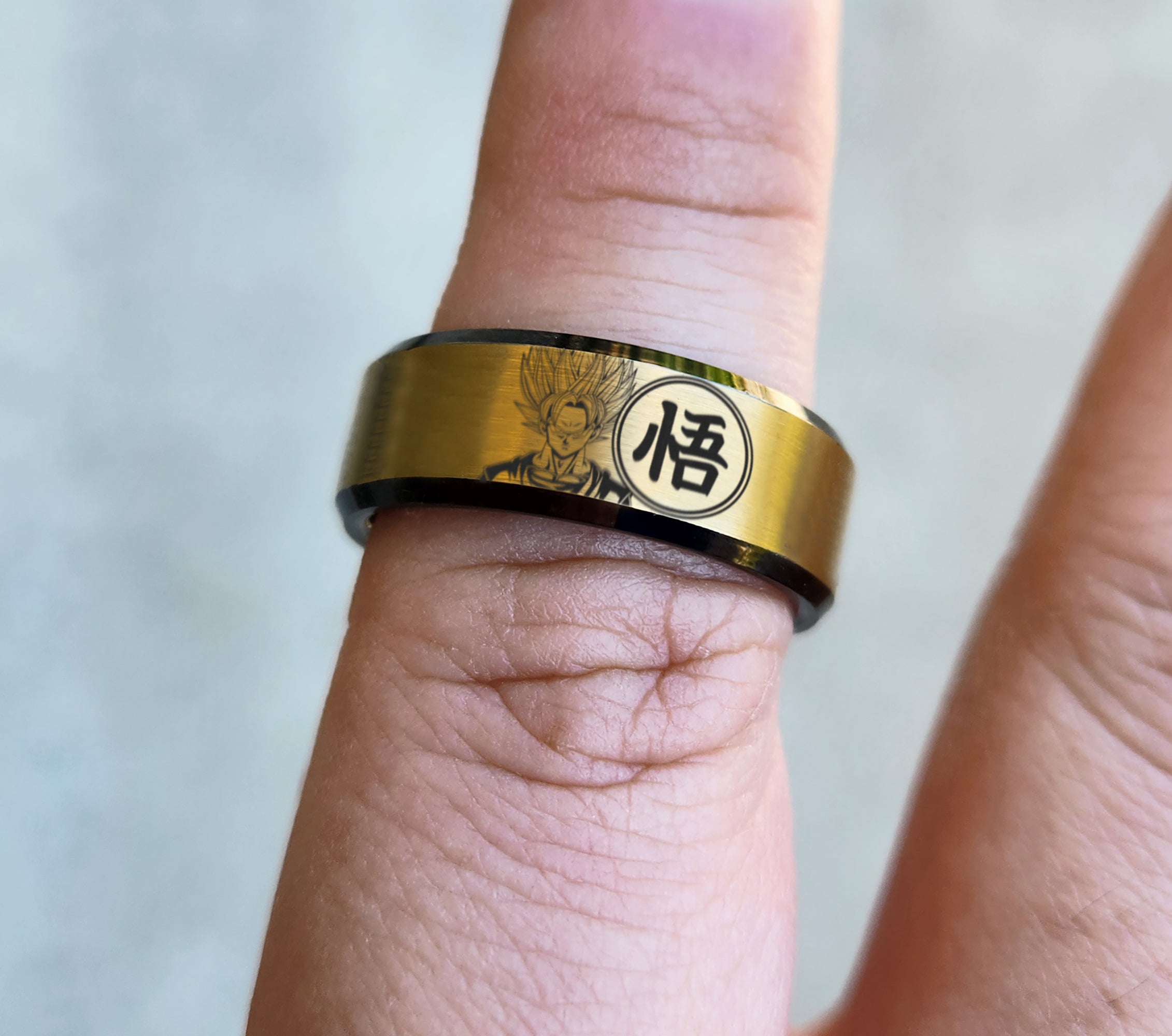 Ring Jewelry Dragon Ball Z Mens Wedding Ring Dragon Ball Z Balls